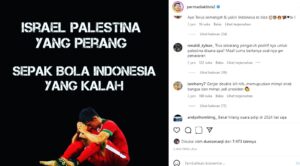 Tangkapan Layar Unggahan Pegiat Media Sosial Abu Janda [Instagram]