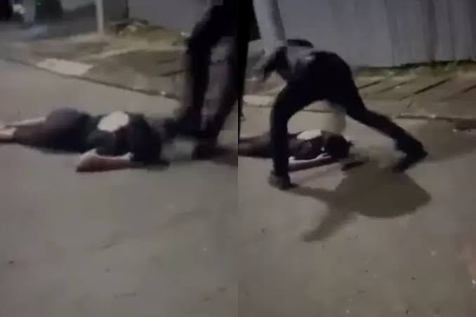 tangkapan layar penganiyaan david