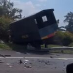 Tangkapan Layar Kecelakaan di Tol Jagorawi [Instagram]