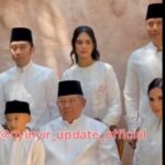 Tangkapan Layar Momen Keluarga SBY Foto Bersama Saat Lebaran [Instagram]