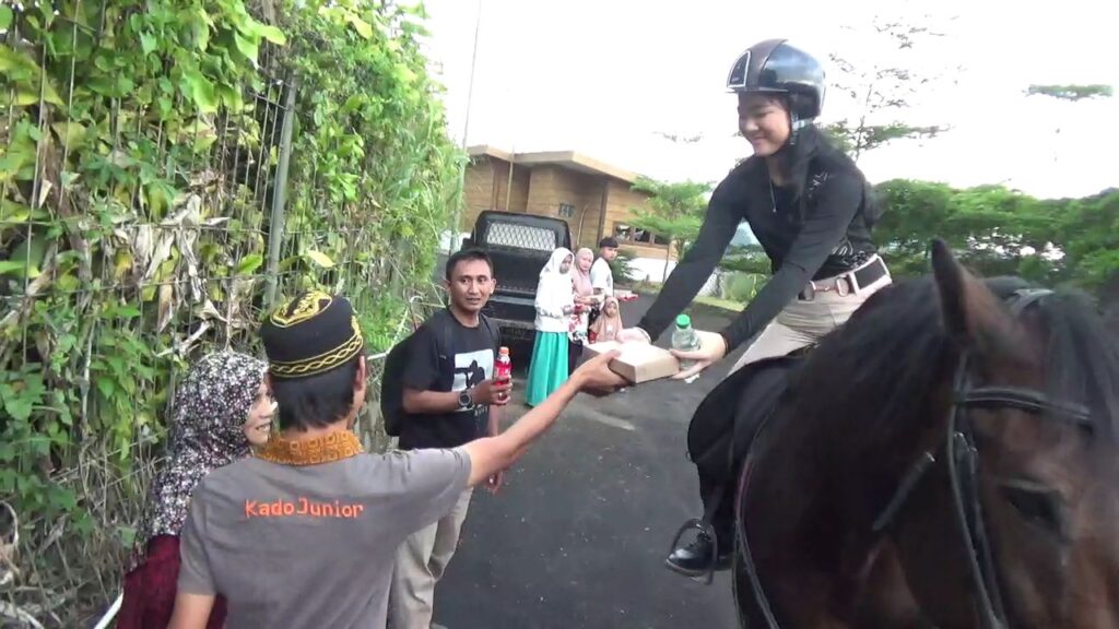 Atlit berkuda nasional Clareta Amanta Kamsari