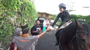 Atlit berkuda nasional Clareta Amanta Kamsari