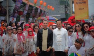 Walikota Bogor dan Wakil Walikota Bogor Dedie Rachim saat menghadiri kegiatan CGM 2023.(Ryan Maulana)