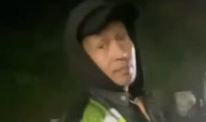 Tangkapan Layar Tampang Tukang Parkir di Puncak Bogor Viral [Instagram]