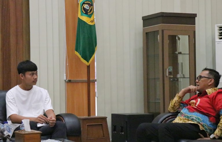 Muhamad Syamsul Rifai dan Bupati Bogor [Ist]