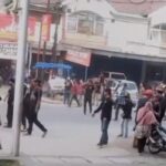 Kericuhan di Pasar Kutabumi [Instagram]