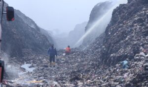 Kebakaran TPA Rawa Kucing