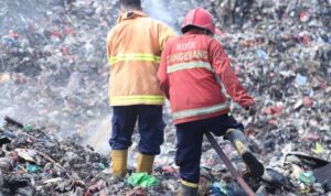 Kebakaran TPA Rawa Kucing