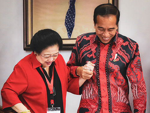 Ketum PDIP dan Jokowi