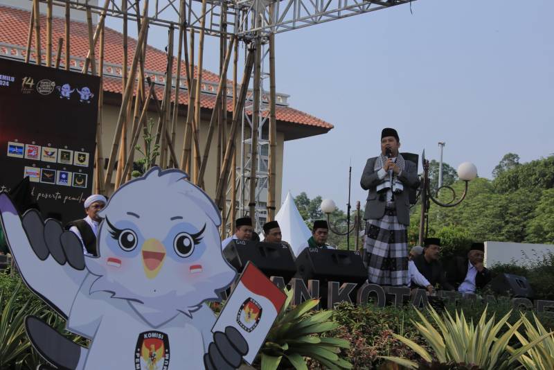 Kirab pemilu kota tangerang