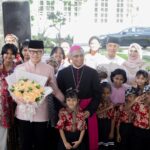 Wali Kota Bogor, Bima Arya menggelar Open House Lebaran dikediamannya, Rabu (10/4/2024)