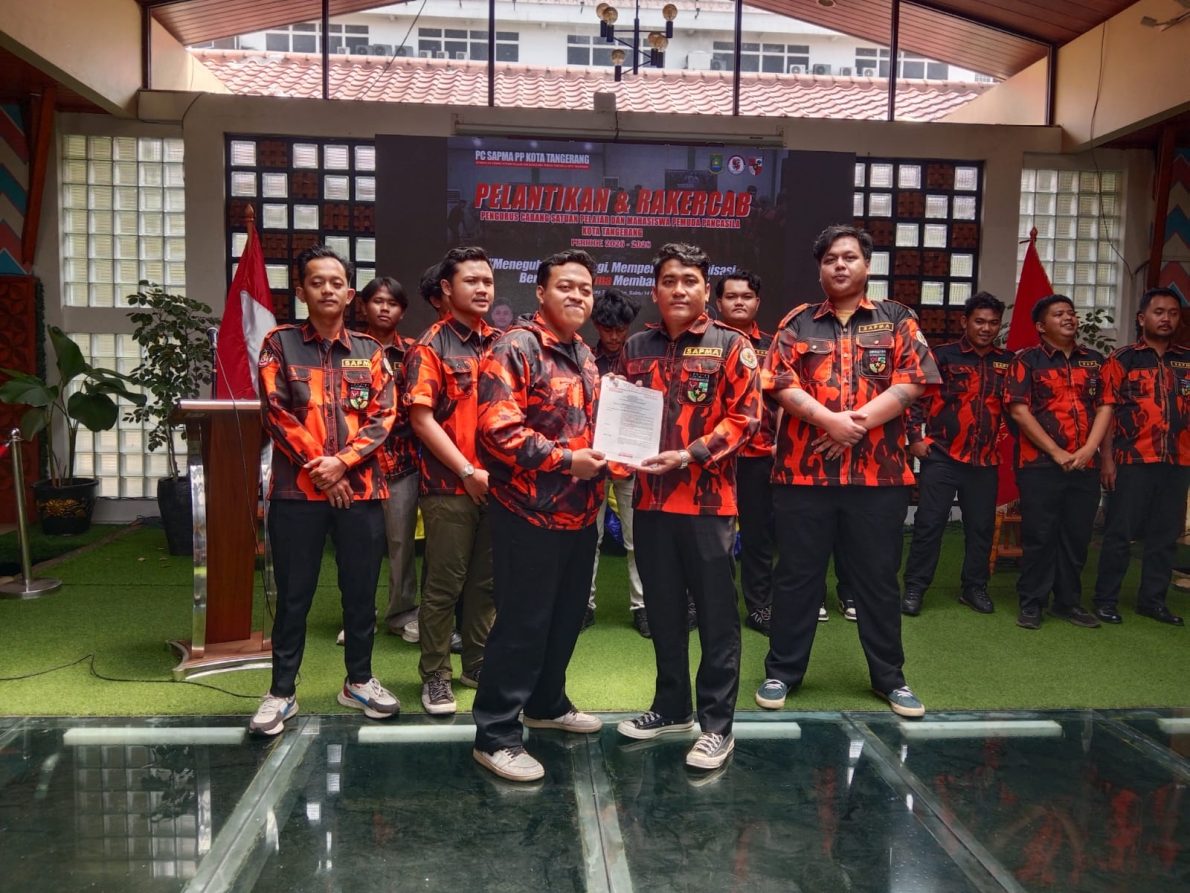 Pelantikan PC Sapma PP Kota Tanggerang