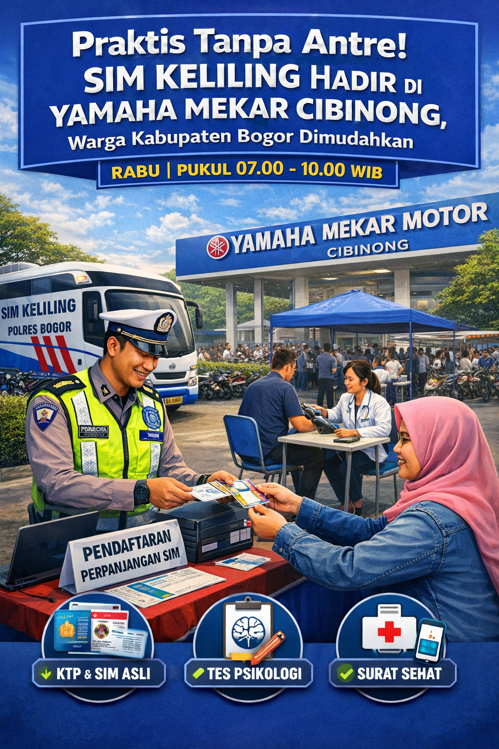 SIM Keliling Kabupaten Bogor