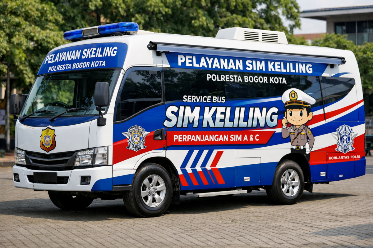 sim keliling kota bogor