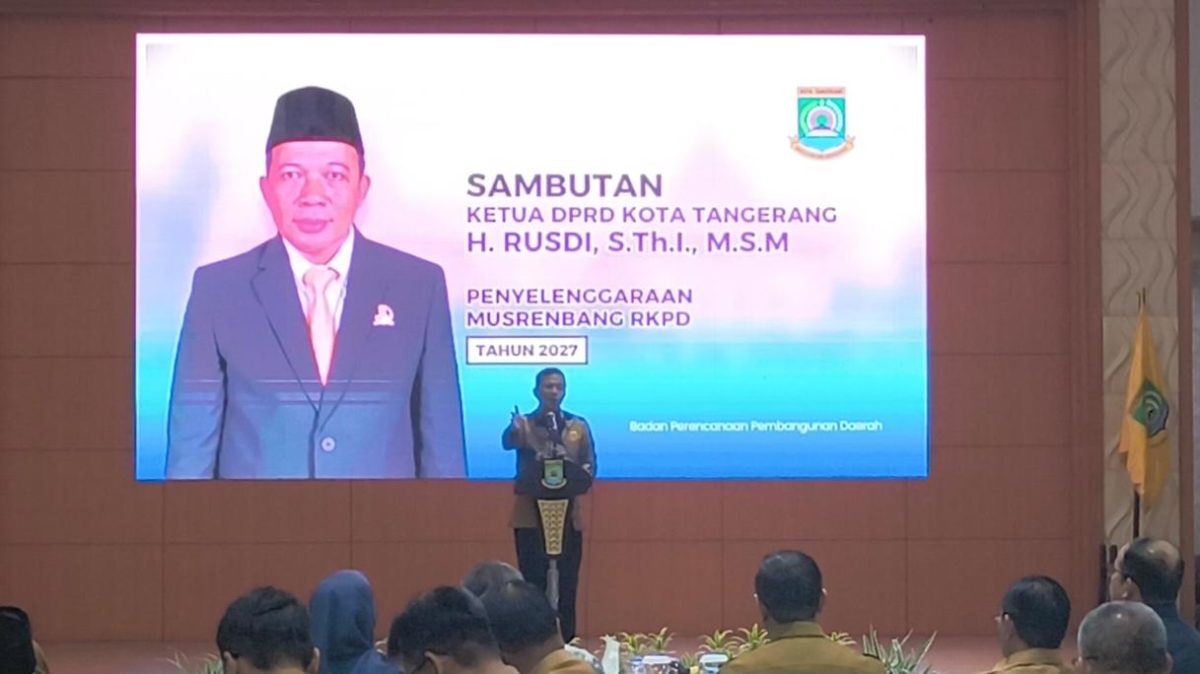 Ketua DPRD Kota Tangerang