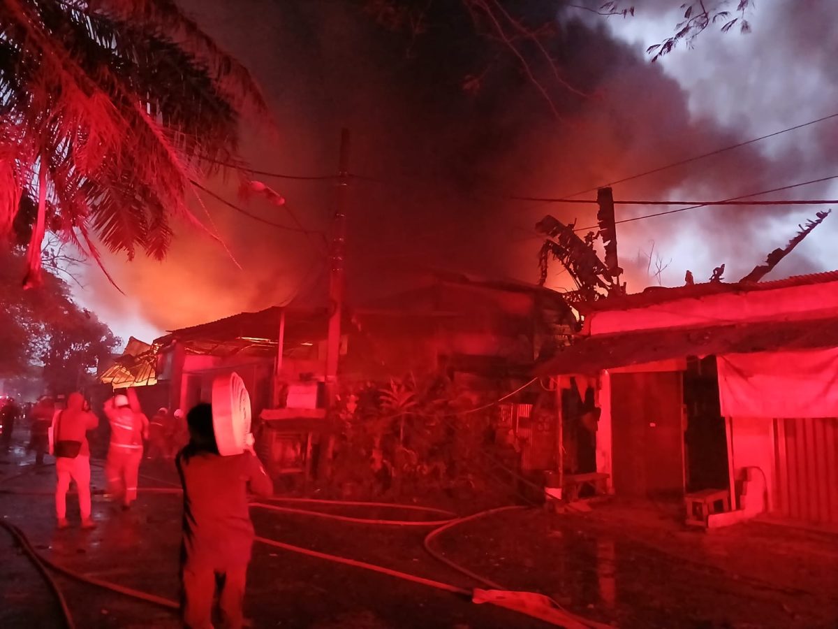 Kebakaran di Bayur,Tangerang